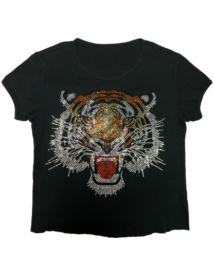 Rhinestone Tiger Tee