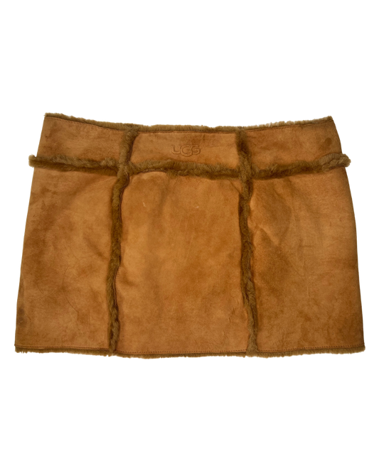 Ugg Leather Mini Skirt