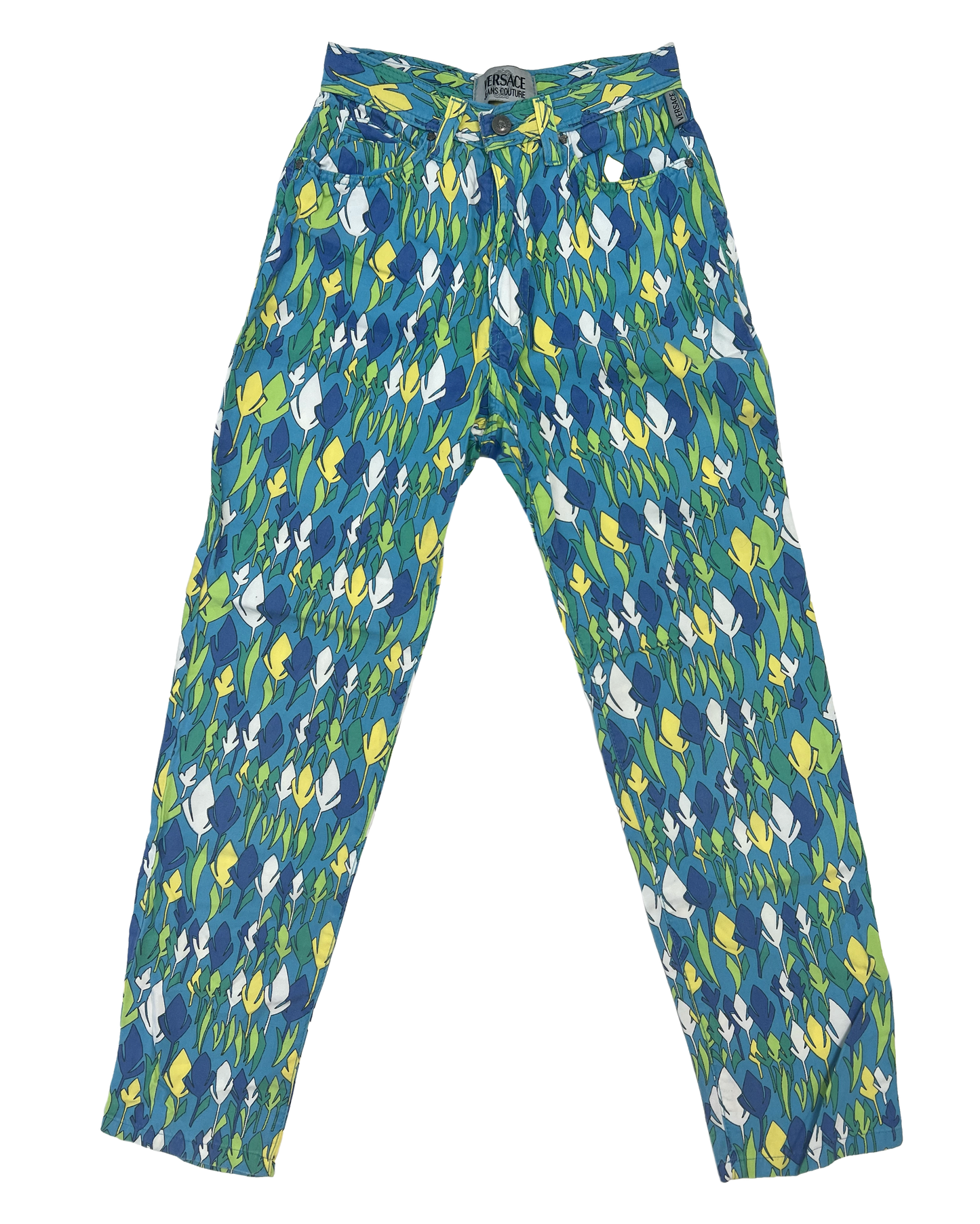 Versace Floral Jeans