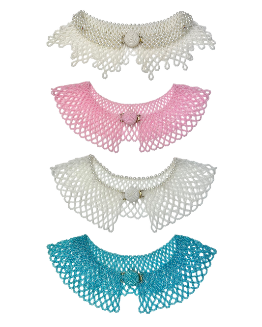 Vintage Deadstock Beaded Collar Necklaces