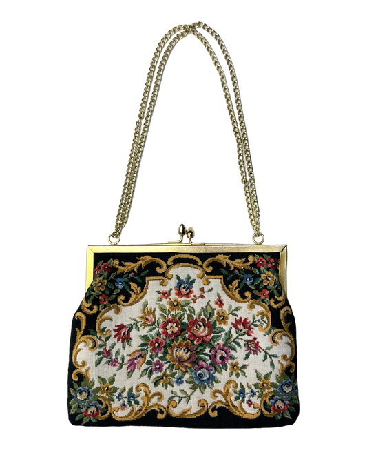 Tapestry Chain Purse