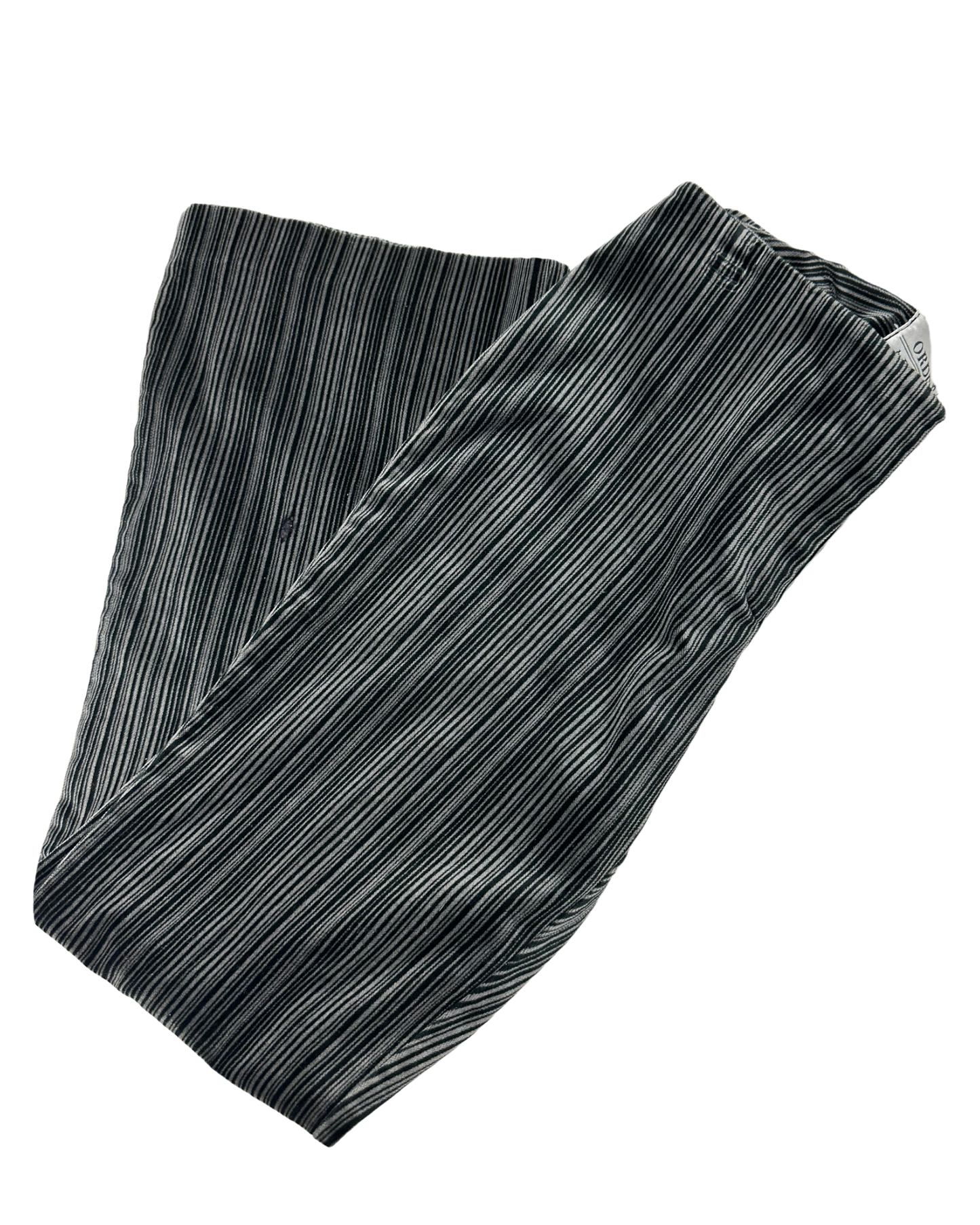 90s Velvet Striped Flares