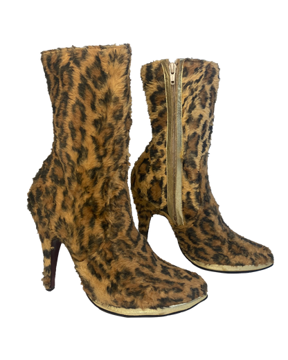 Vivienne Westwood Leopard Boots