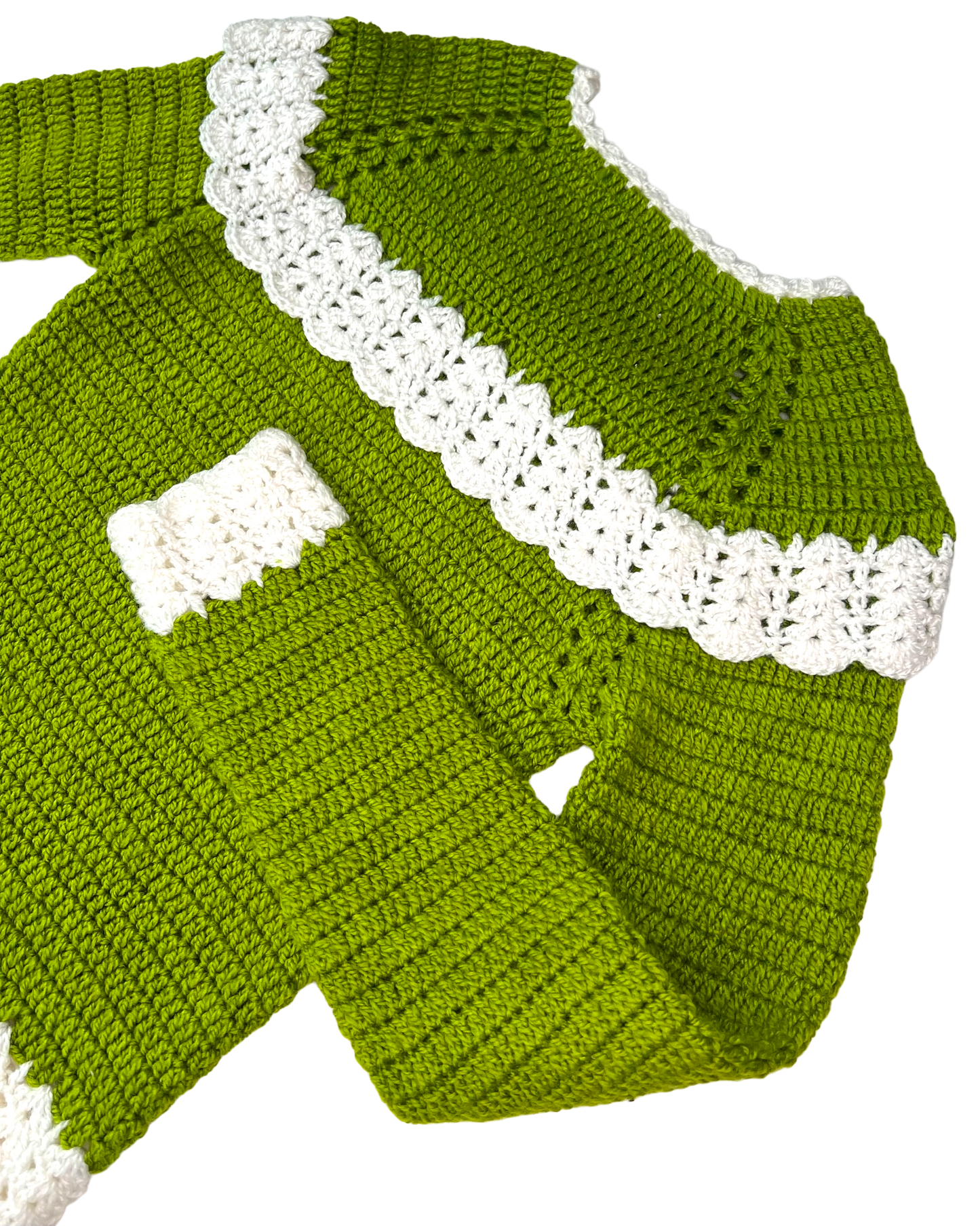 Handmade Crochet Longsleeve Blouse