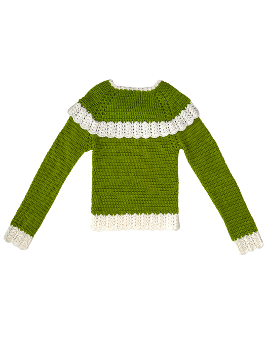Handmade Crochet Longsleeve Blouse