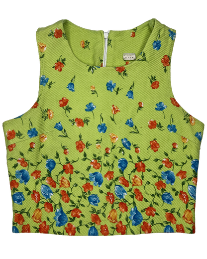 Vintage Floral Tank Top