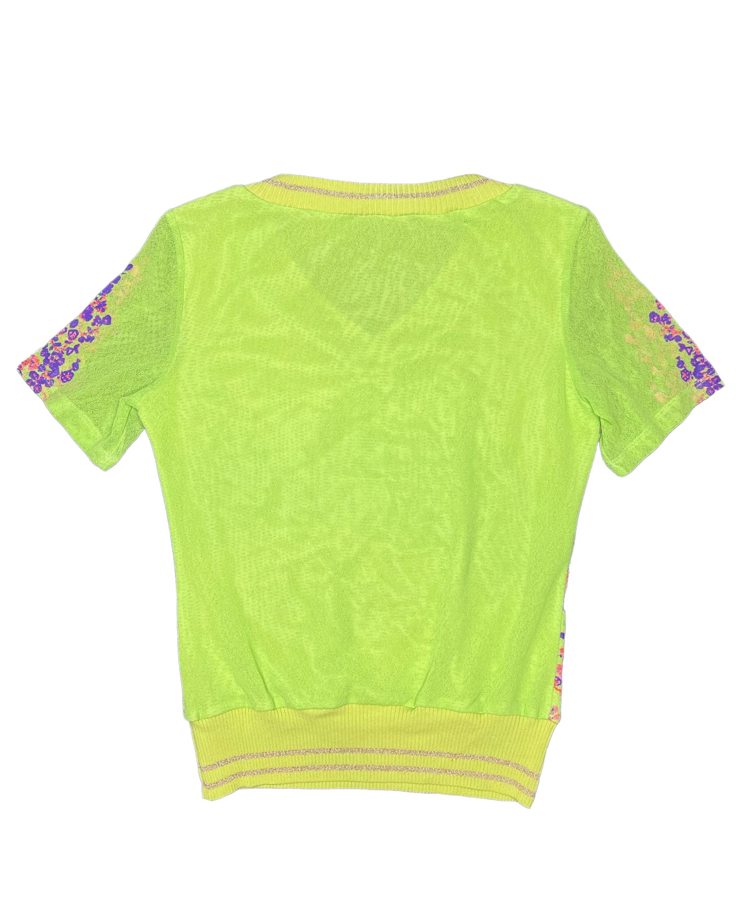 2000s Beaded Micromesh Top