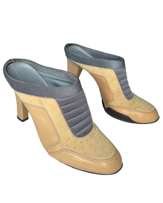 Vintage Cyber Mules