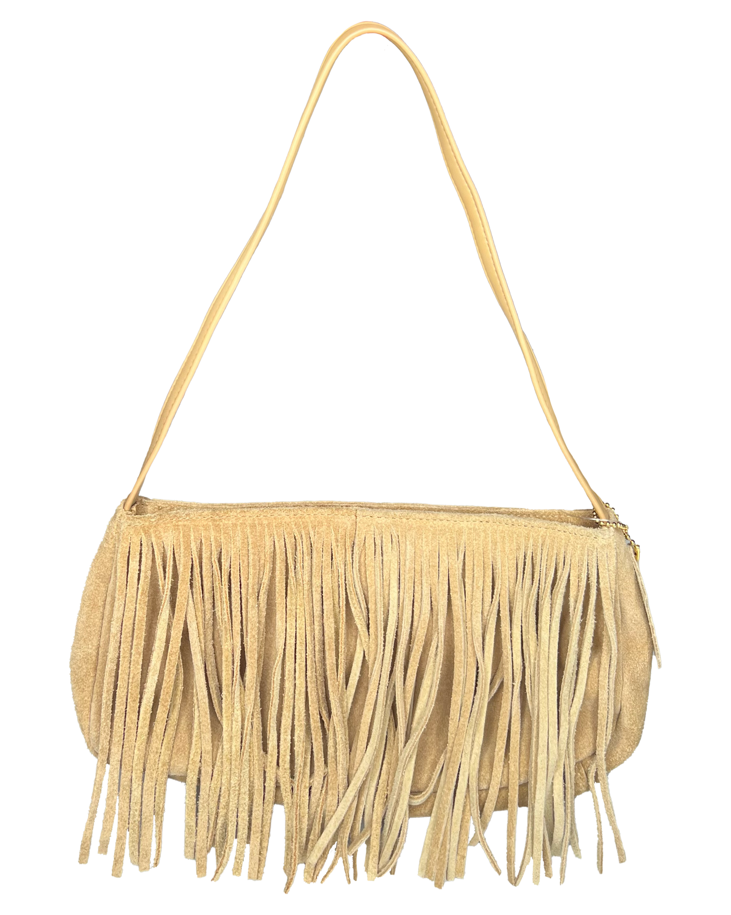 90s Suede Fringe Purse