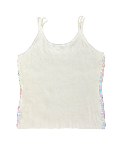 Vintage Sequin Tank Top