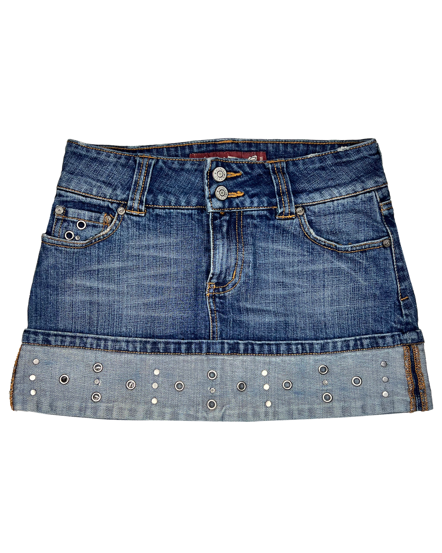 Y2K Denim Miniskirt