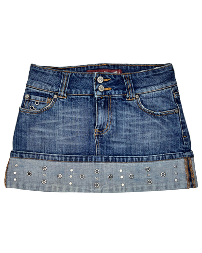 Y2K Denim Miniskirt