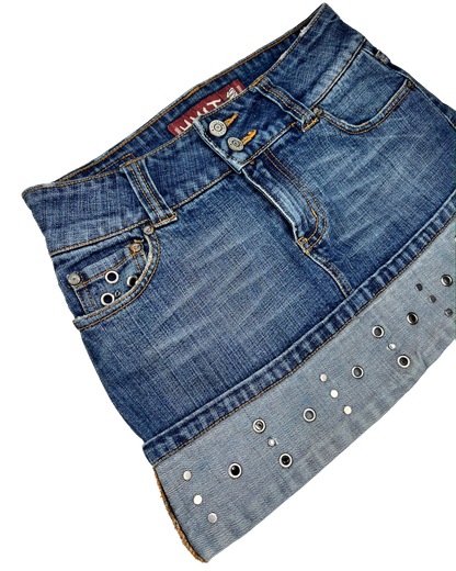 Y2K Denim Miniskirt