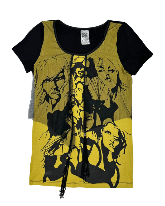 Graphic Print Ladies Shirt